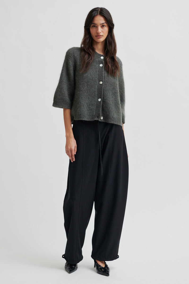 Andrea Knit Rib Cardigan