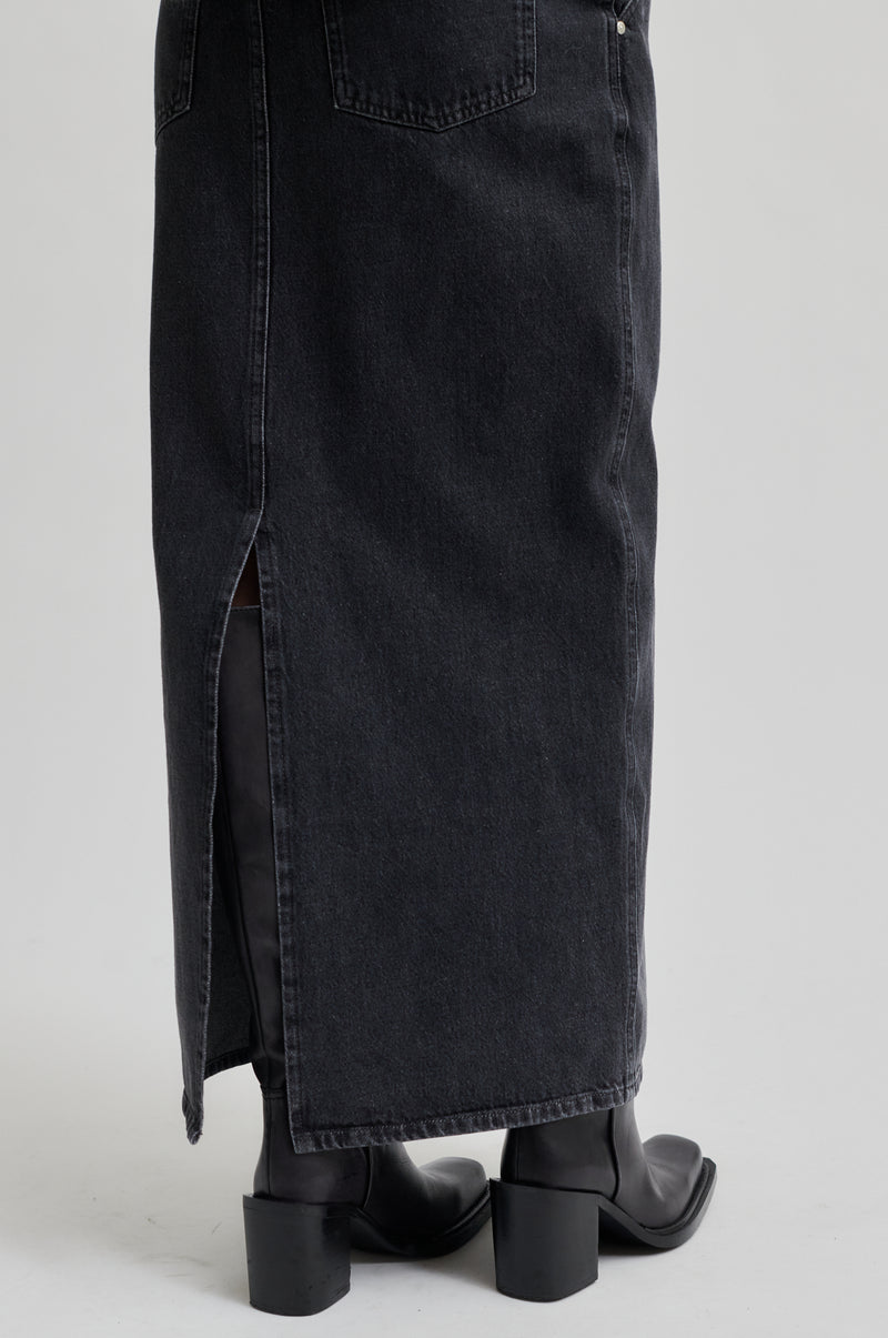 Andorra Denim Long Skirt