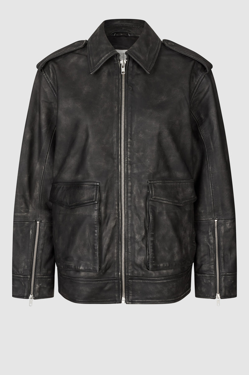 Auras Leather Jacket