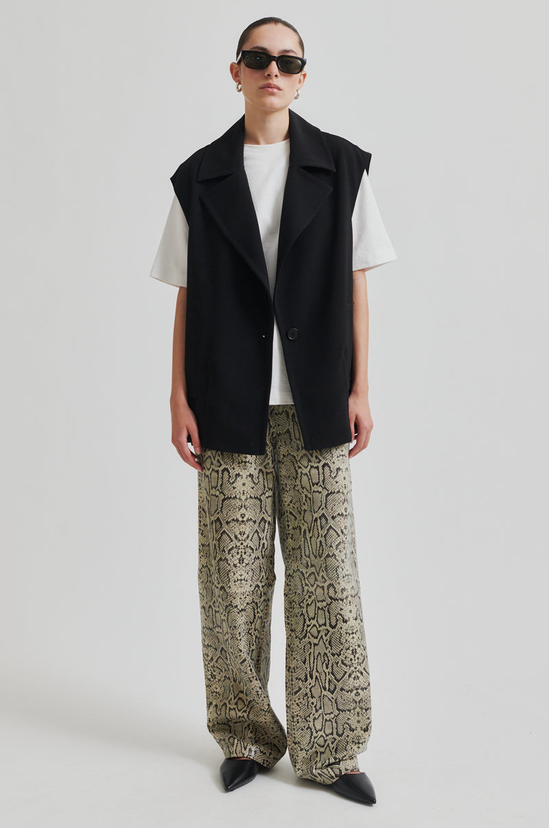 Fique Oversize Waistcoat