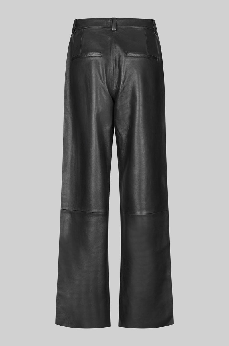 Aluna Bonded Leather Trousers