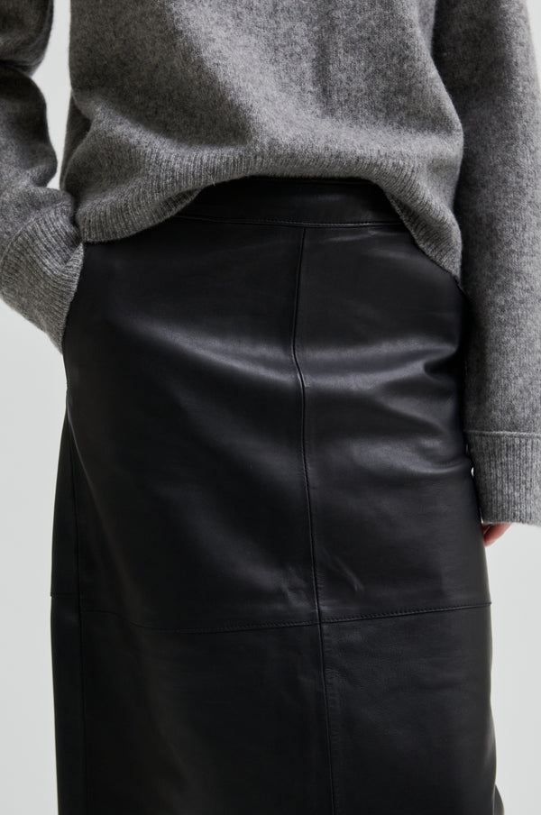 Aluna Bonded Leather Skirt