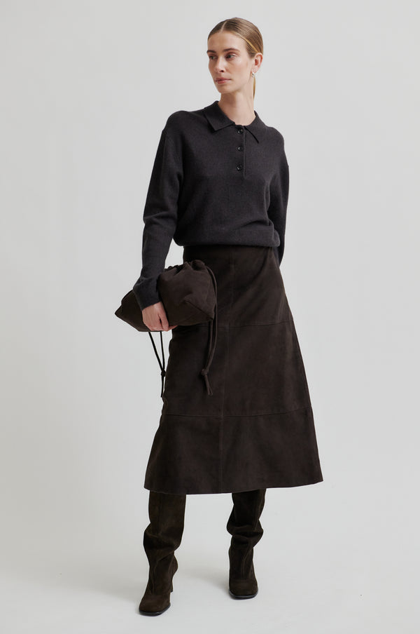 Noormie Suede Skirt