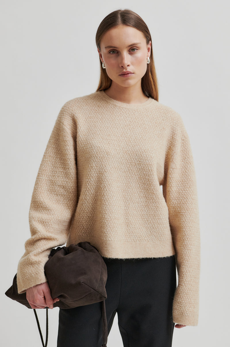 Menta Knit O-Neck