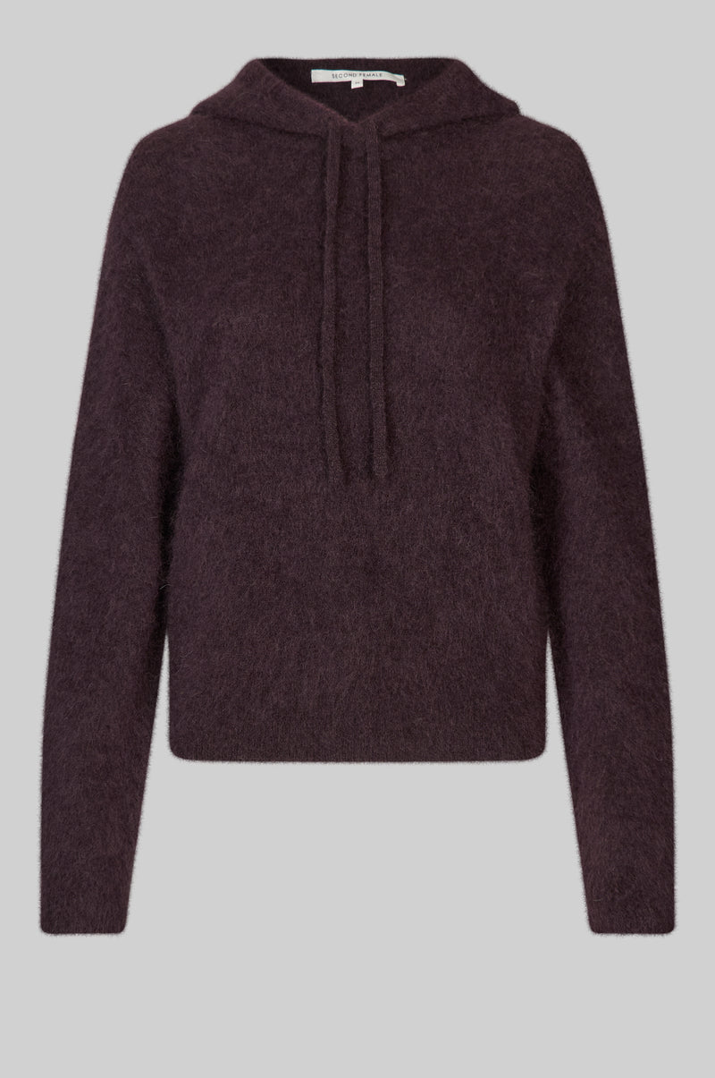 Anneleen Knit Hoodie