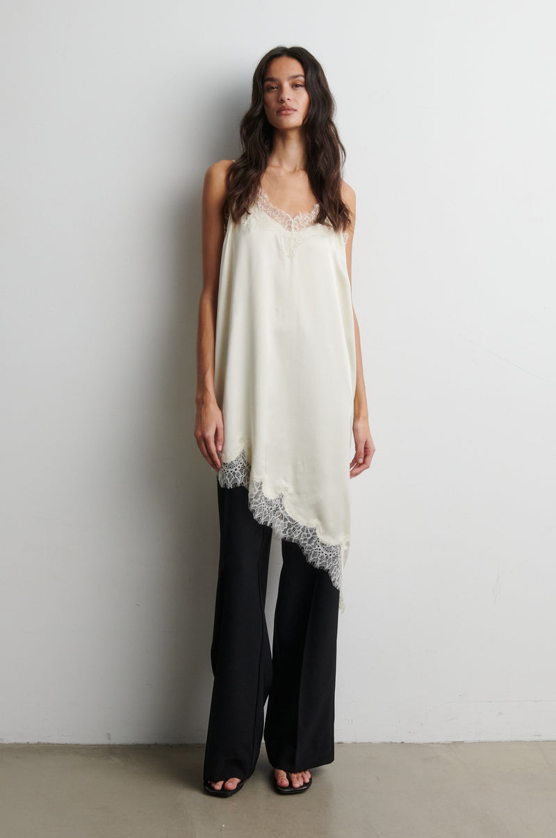 Lacia Contrast Mini Dress